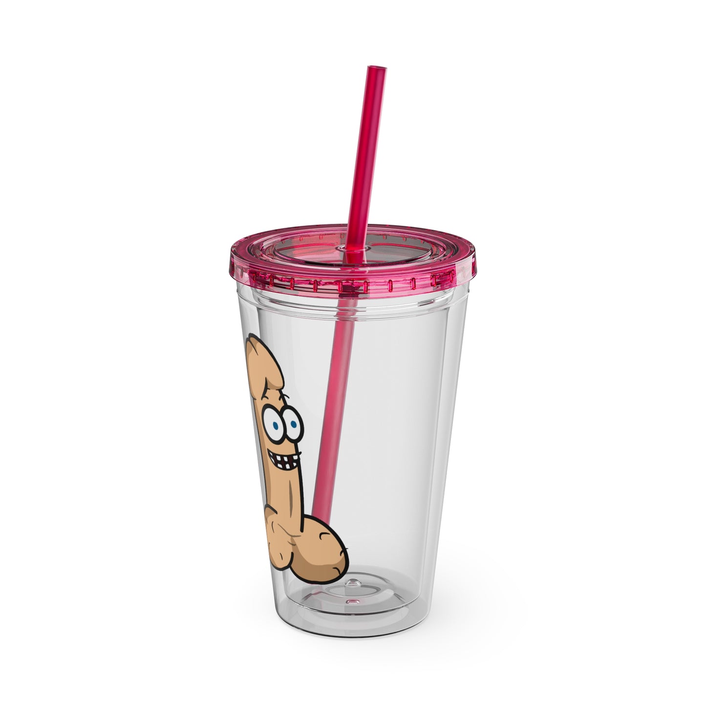 Sunsplash Tumbler with Straw, 16oz