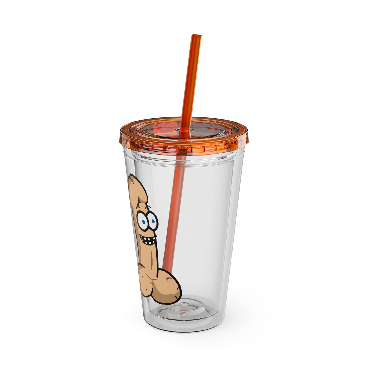 Sunsplash Tumbler with Straw, 16oz