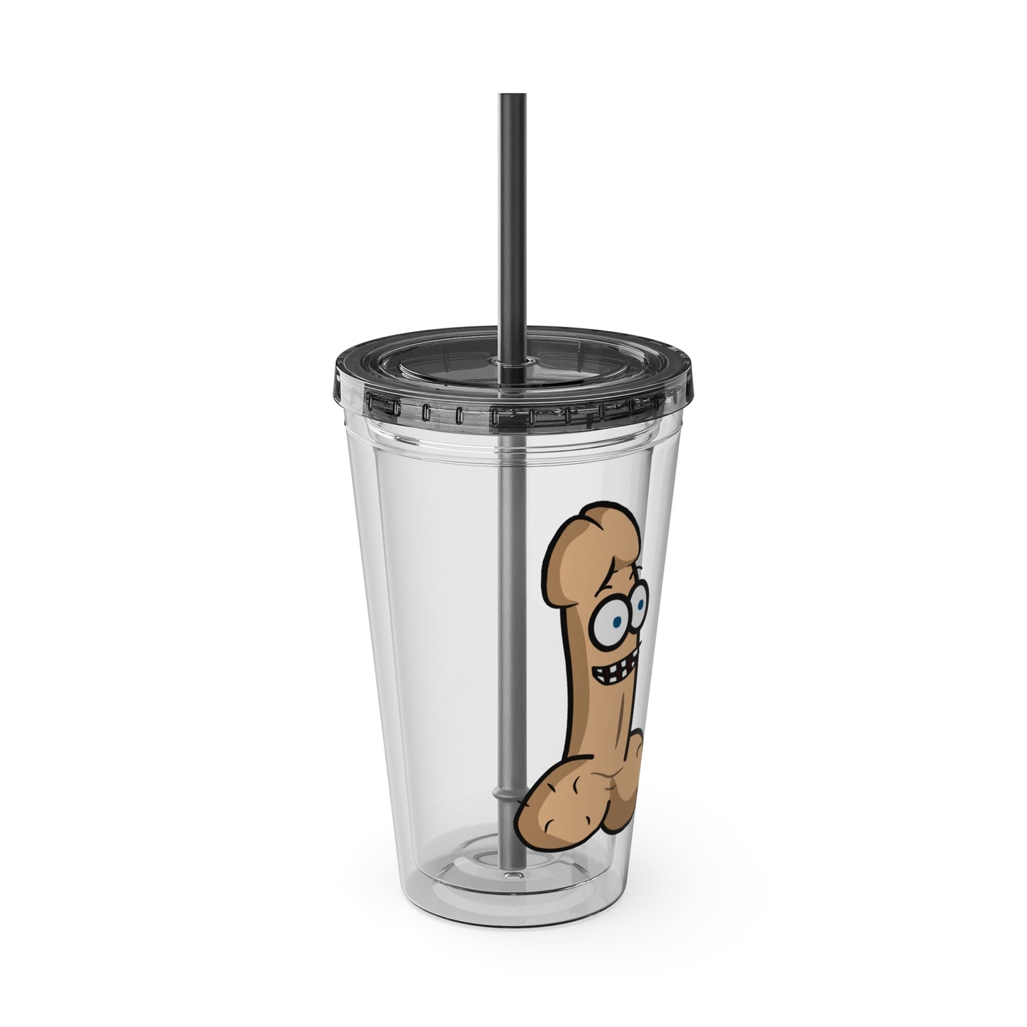 Sunsplash Tumbler with Straw, 16oz