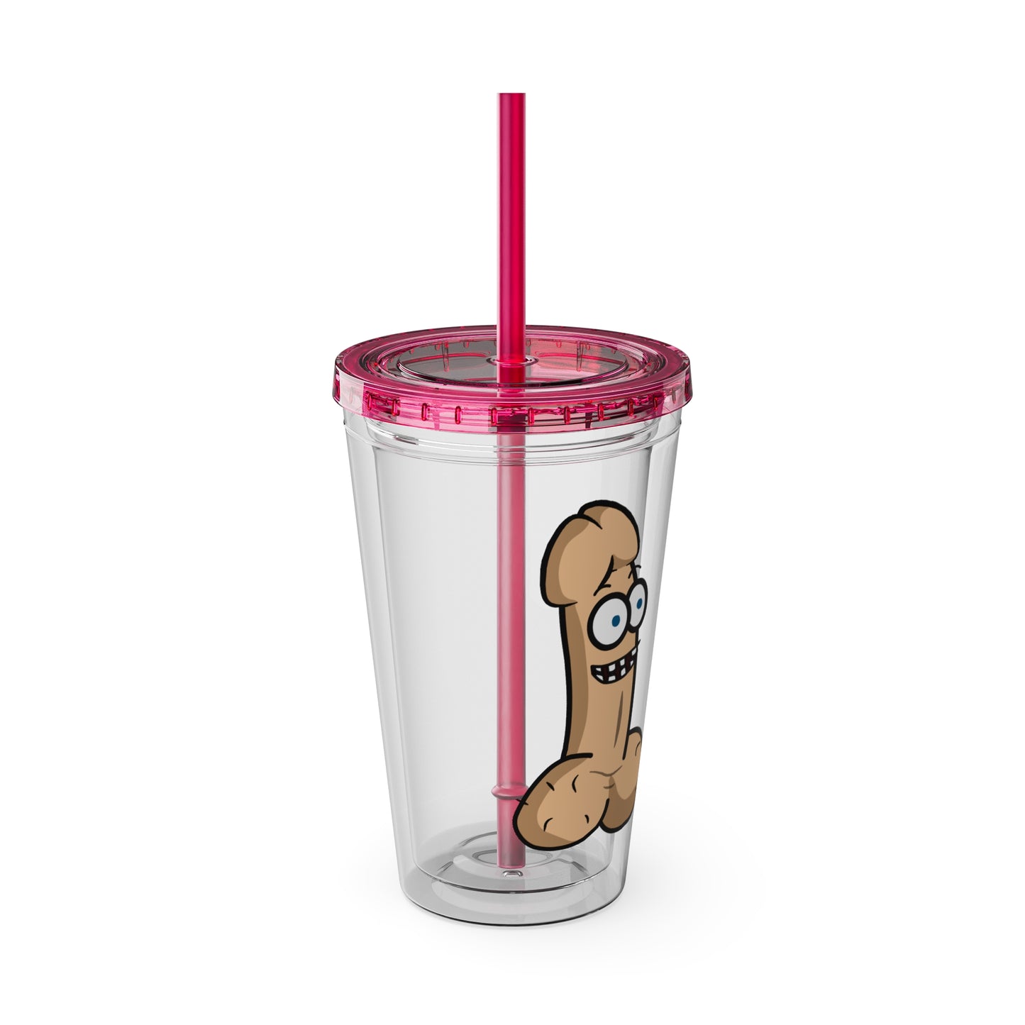 Sunsplash Tumbler with Straw, 16oz