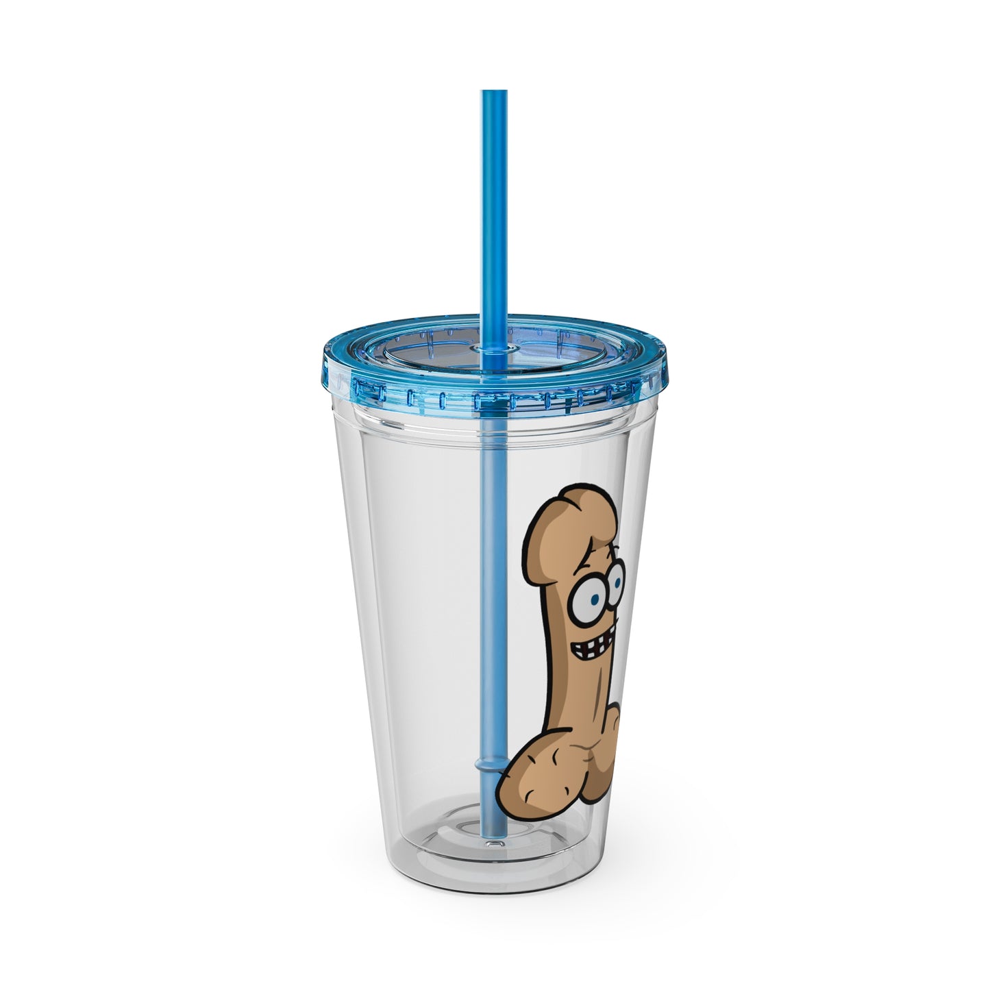 Sunsplash Tumbler with Straw, 16oz