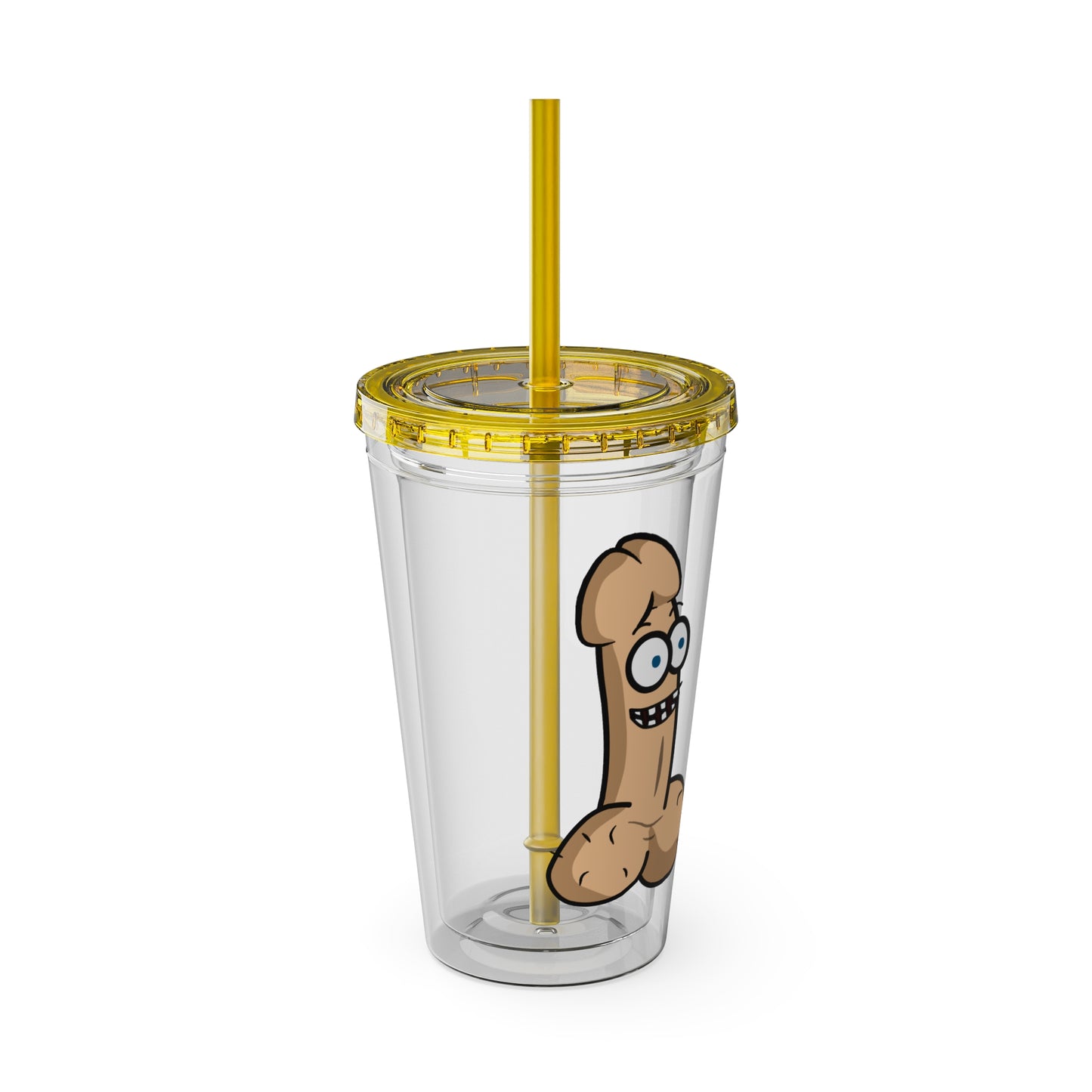 Sunsplash Tumbler with Straw, 16oz
