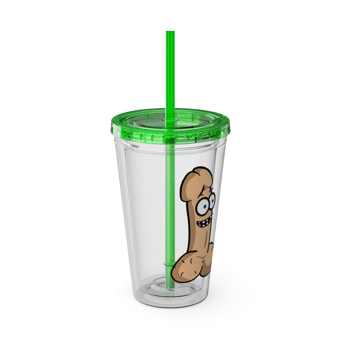 Sunsplash Tumbler with Straw, 16oz