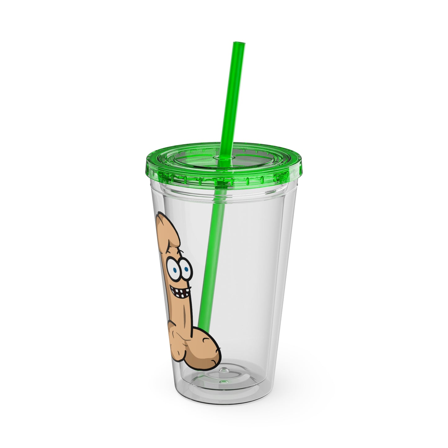 Sunsplash Tumbler with Straw, 16oz