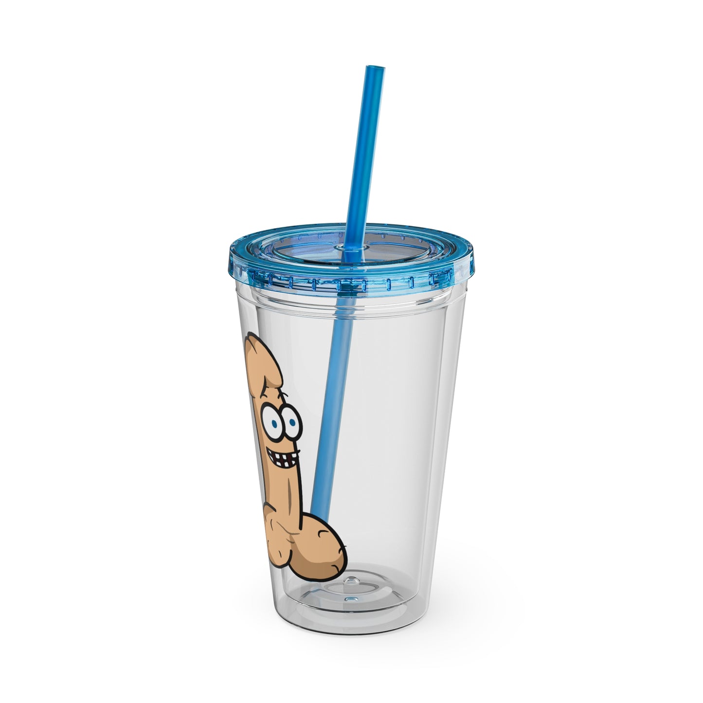 Sunsplash Tumbler with Straw, 16oz