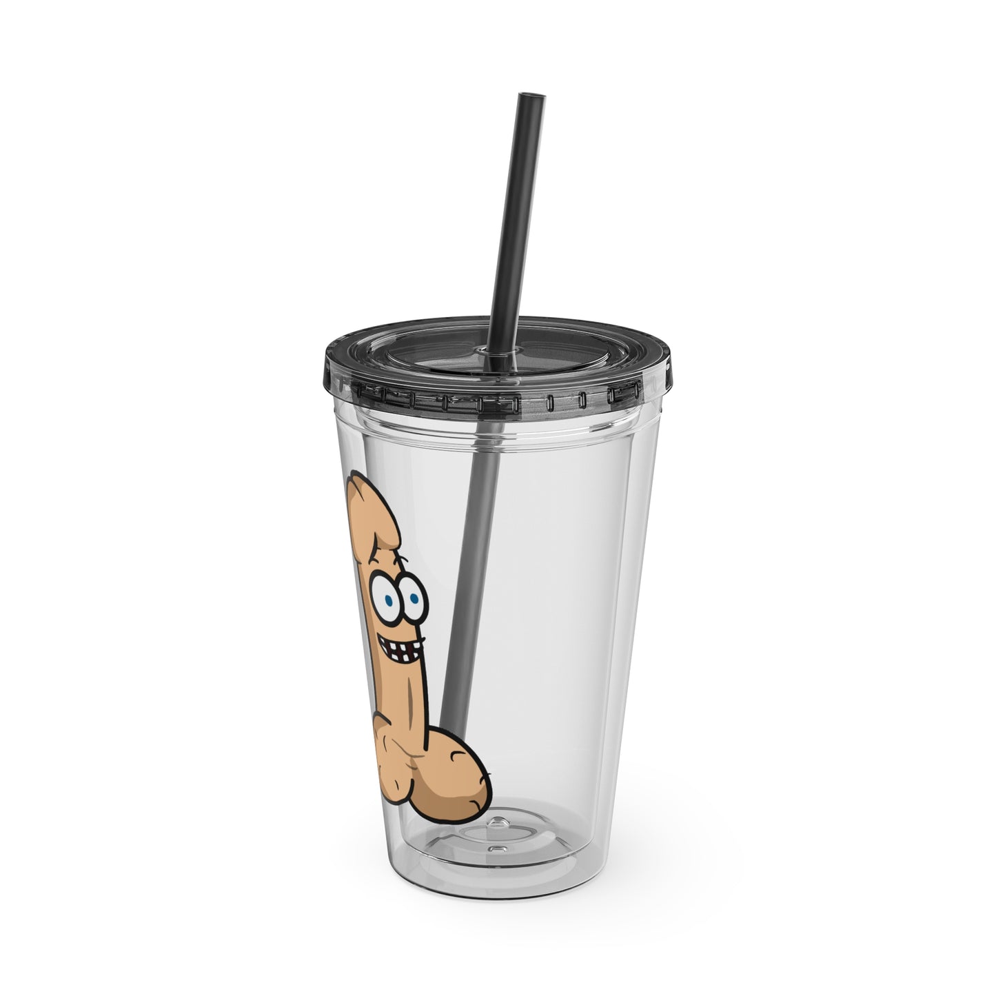 Sunsplash Tumbler with Straw, 16oz