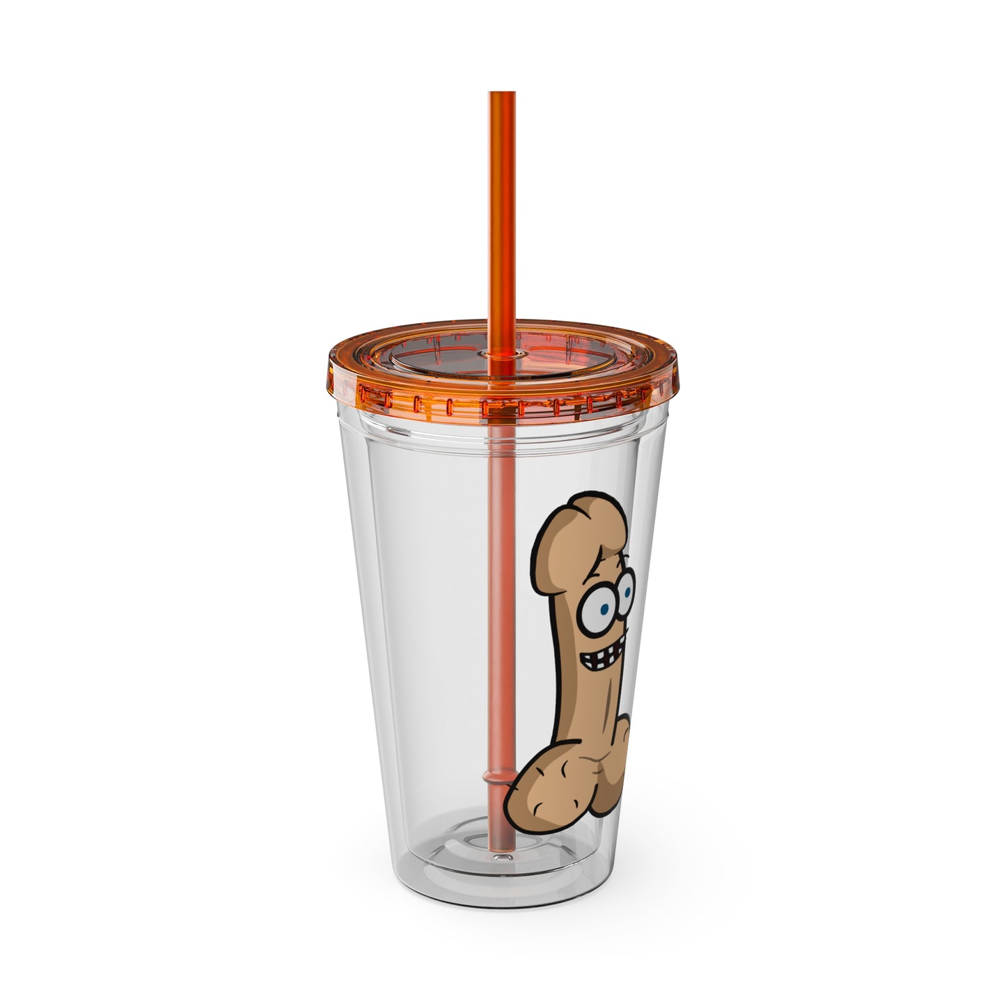 Sunsplash Tumbler with Straw, 16oz