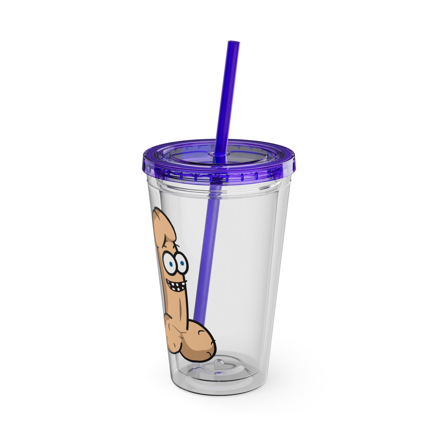 Sunsplash Tumbler with Straw, 16oz