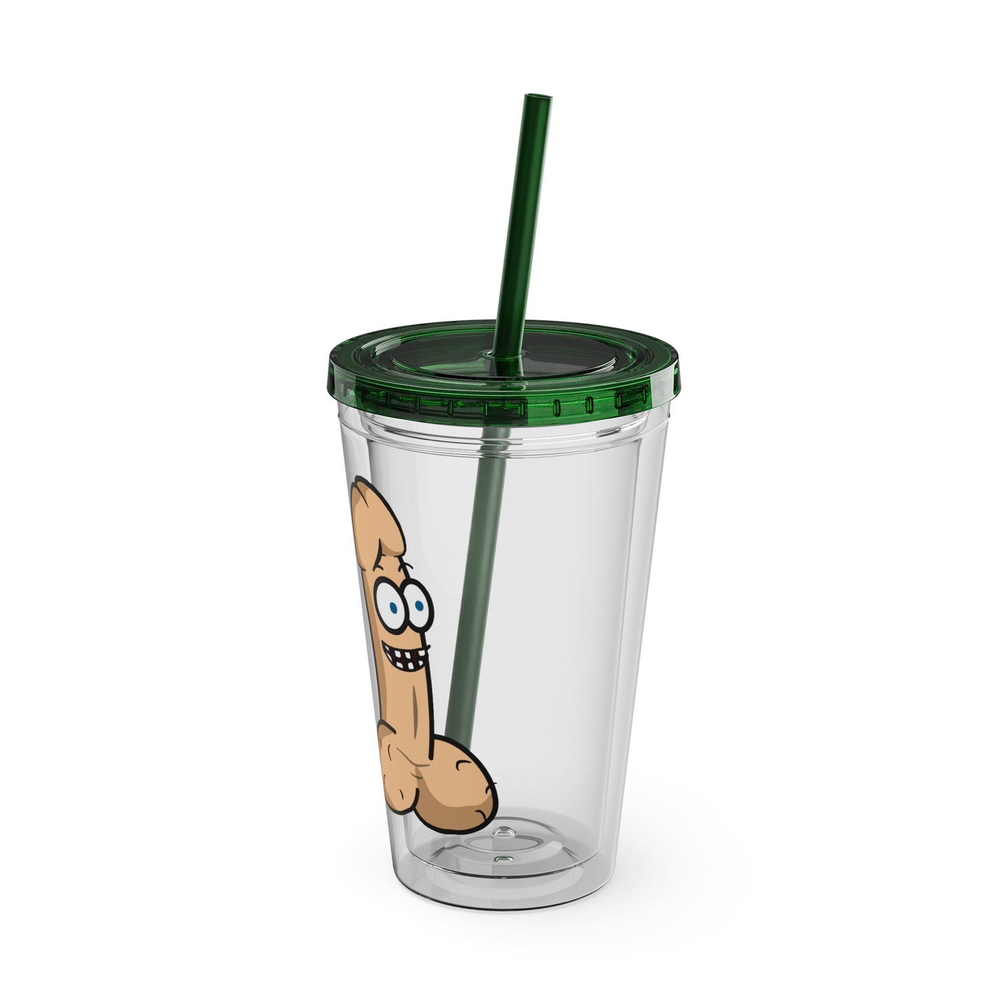 Sunsplash Tumbler with Straw, 16oz
