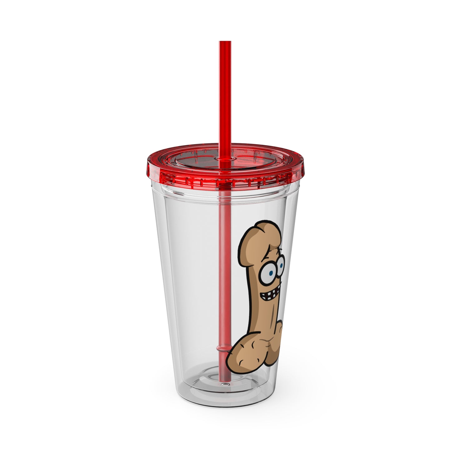 Sunsplash Tumbler with Straw, 16oz