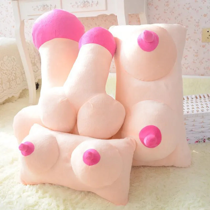 Funny Penis and Tittie Plush Toy