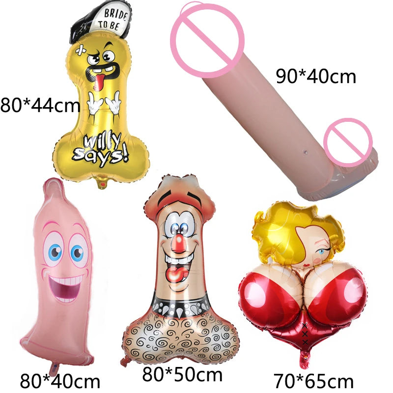 Inflatable Penis Balloons