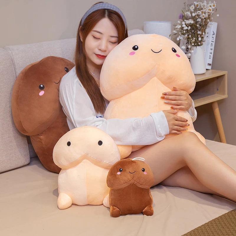 Spoof Penis Plush Toy Pillow